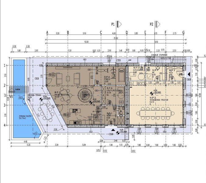 tloris, hiša naravna gradnja, pgd, projekt, naravna gradnja, gradnja z naravnimi materiali,